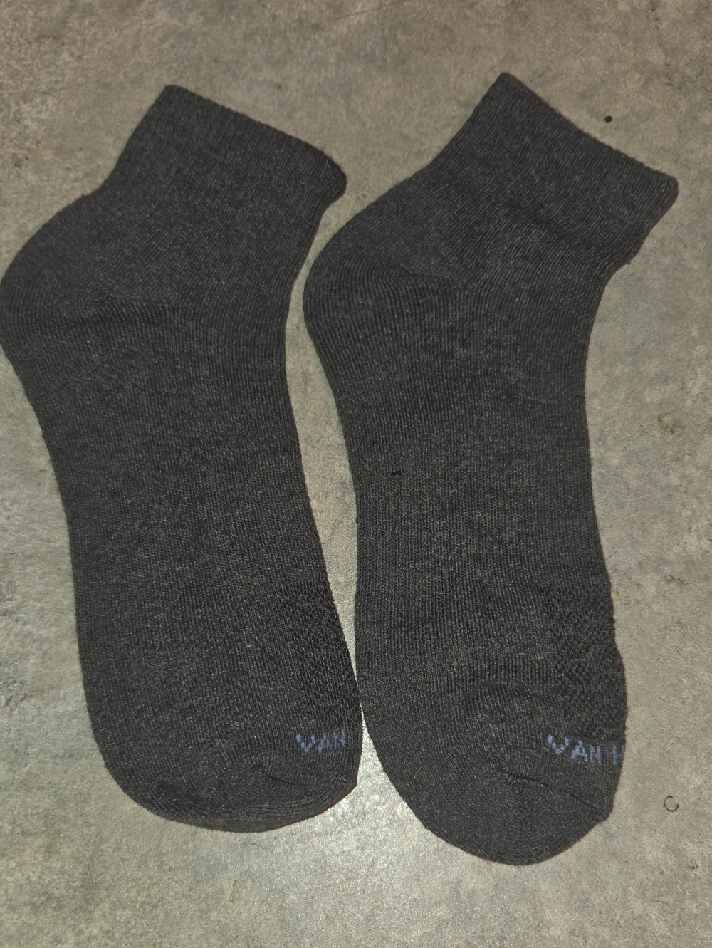 New Men's Ankle Socks - Dark Charcoal